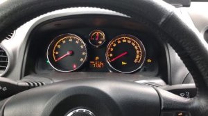 Гасим Индикатор замены масла Opel Antara.