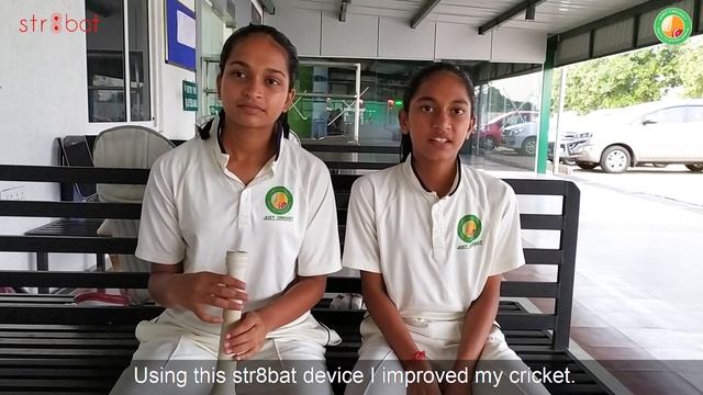 Two future stars of cricket talking about str8bat | Just Cricket Academy | Cricket Bat Sensor смотреть онлайн