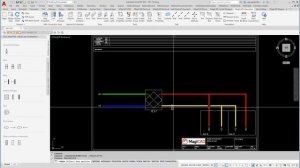 MagiCAD 2021 UR-2 for AutoCAD | Pre-configured symbols for air handling unit schematics