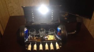 мангал-бар из огнетушителя