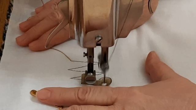 Стёжка для начинающих на прямострочной швейной машинке лапкой для штопки. with a darn paw. смотреть онлайн