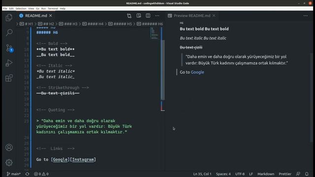 Markdown Kursu | Markdown ile Github Profili Oluşturalım смотреть онлайн