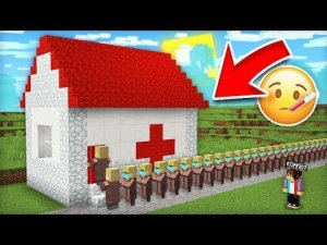 ВСЕ ЖИТЕЛИ НАШЕЙ ДЕРЕВНИ ЗАБОЛЕЛИ В МАЙНКРАФТ _ Компот Minecraft