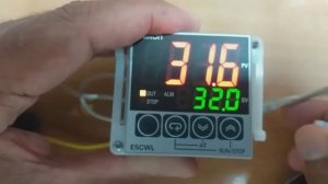 Program & Connection for Alarm Setting in OMRON E5CWL Temperature Controler