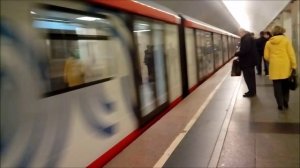 Электропоезд 81-775/776/777 "Москва-2020 №72 на станции метро Китай Город, Калужско-Рижская линия.