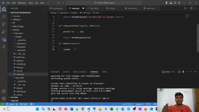 #9 | Django Templates | Python Django Tutorial for Beginners | Full Stack Development