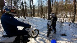Врываемся в новый сезон на новой технике, yamaha yz85lw и yz125.