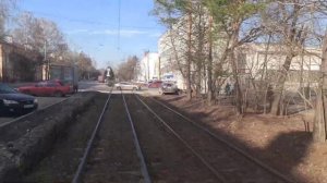 Трамвай №5 Нижний Новгород 26 03 2020 Весь маршрут 71-407 Tram №5 Nizhny Novgorod