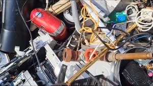 ПОХОД НА МЕТАЛЛОПРИЕМКУ В БЕЛЬГИИ # 300 СВЕЖИЕ НИШТЯКИ