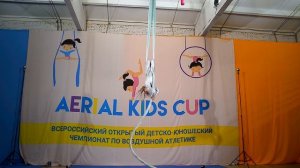 Воздушная гимнастика на полотнах. Алеся Чернышева