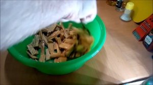 Самый популярный салат из соевой спаржи (фучжу) или просто "Спаржа".