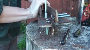 Самодельный нож с фронтальным выбросом  Клинок ассасина