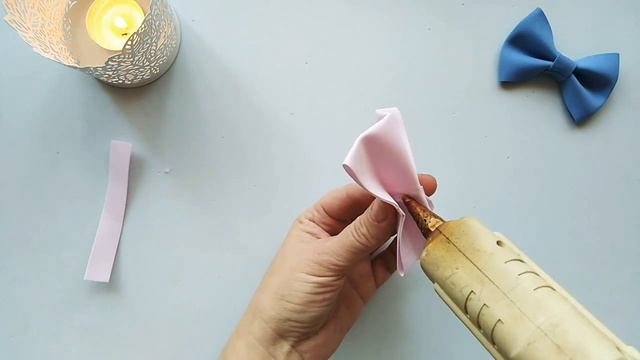 Бантик из фоамирана за 5 минут/bow Of Foamiran