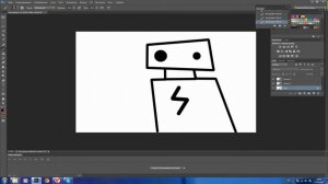Как нарисовать робота в adobe Photoshop CS6