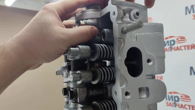 Головка блока цилиндров HYUNDAI ACCENT смотреть онлайн