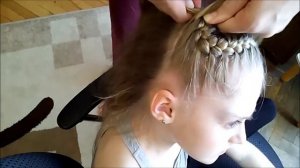 Как заплести косичку "Французский колосок"? Легко! Смотрим!