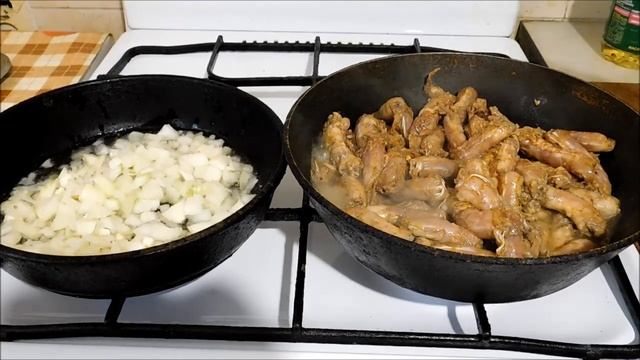 ВКУСНО ПРОСТО ДЕШЕВО. Блюдо из куриных шеек.