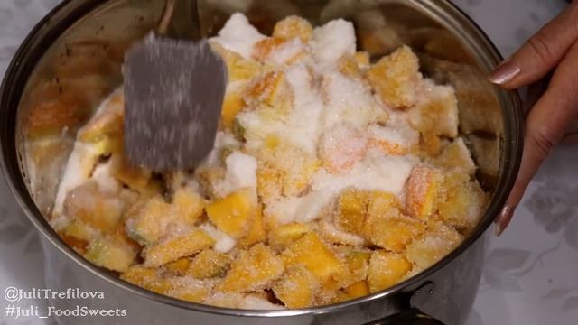 ВАРЕНЬЕ ИЗ ТЫКВЫ И АПЕЛЬСИНА ЗА 1 ЧАС | Pumpkin and orange jam | #Juli_FoodSweets смотреть онлайн
