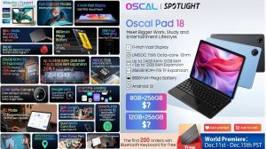 Oscal Pad 18 - обзор планшета с большим экраном 11' , FHD+, IPS, 1200*1920