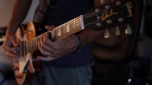 Prog - Gibson Les Paul replica - ADA MP1 - Korg Krome