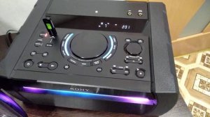 Музыкальный центр Sony shake x10d