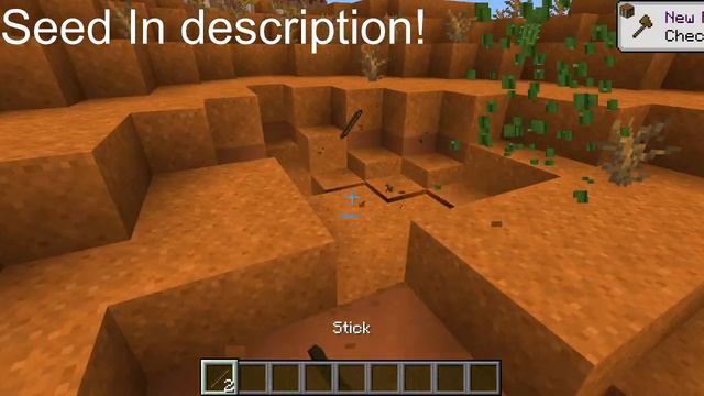 Minecraft Java Seed 1.16 - Mesa spawn - ruined portal spawn - Monster Spawner +Village смотреть онлайн