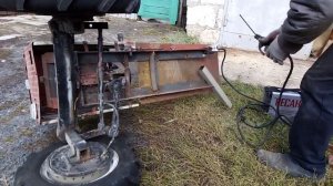 ?️✔️Как сделать крепление переднего адаптера своими руками . Часть 1/ mini tractor
