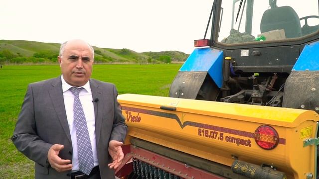 Дагестан луговые сеялки Vredo и семена Barenbrug