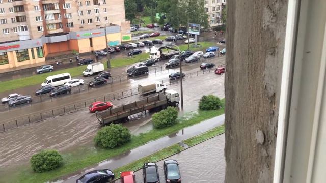 Потоп в СПб проспект просвещения смотреть онлайн