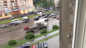 Потоп в СПб проспект просвещения