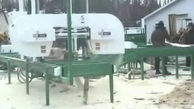 Передвижная пилорама SelectSawmill.flv