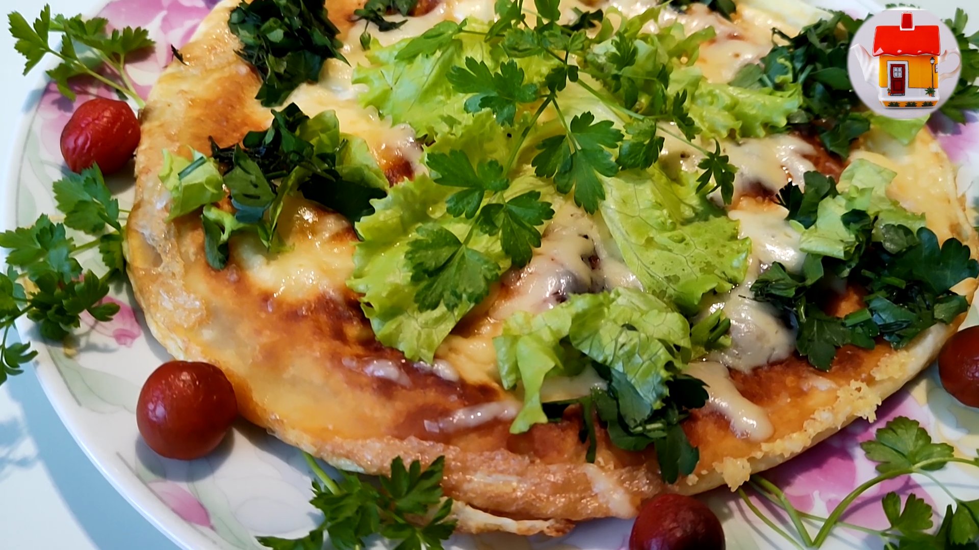 Готовлю всегда нравится всем лепешка с начинкой