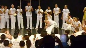 Capoeira Batizado - Pituba's yellow corda