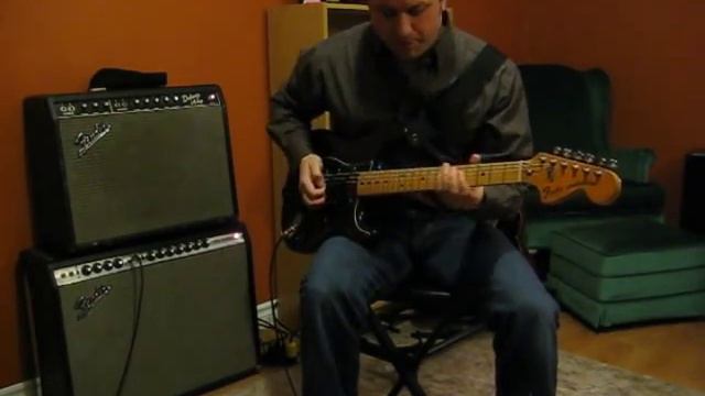 1979 Fender Stratocaster w/ 1971 Fender Twin Reverb Amp смотреть онлайн