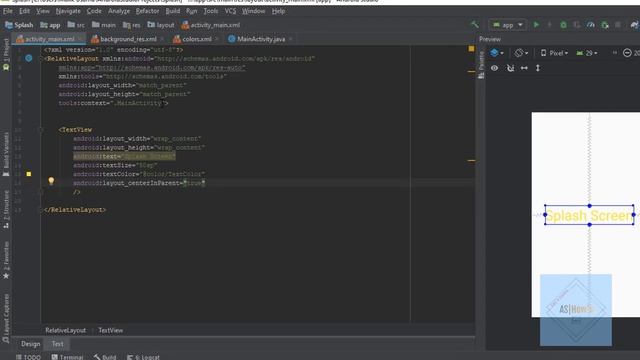 SPLASH SCREEN: How to create a custom Splash Screen in Android Studio. Tutorial |2020 смотреть онлайн