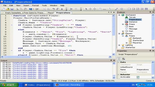 ROBLOX Lua Scripting Tutorial 9 Tables and Random ability смотреть онлайн