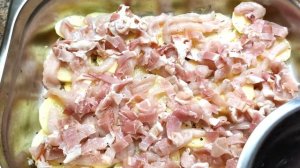 Быстрый ужин. Картошка с курицей в духовке. Очень вкусно