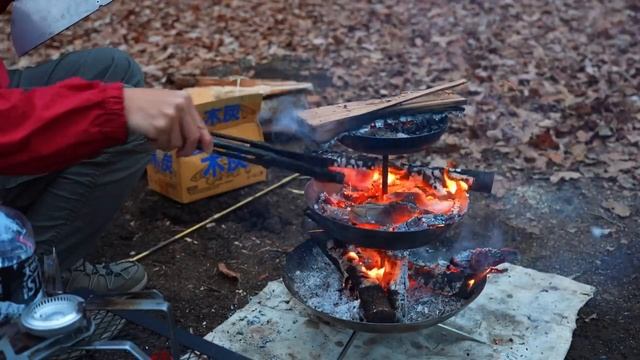 車中泊キャンプでステーキ焼いてウイスキーを飲んでカレーを食べる、やりたい放題の冬【独キャン】