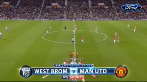 West Bromwich Albion vs Manchester United 20/10/2014 half 1 MNF @ford.uefa