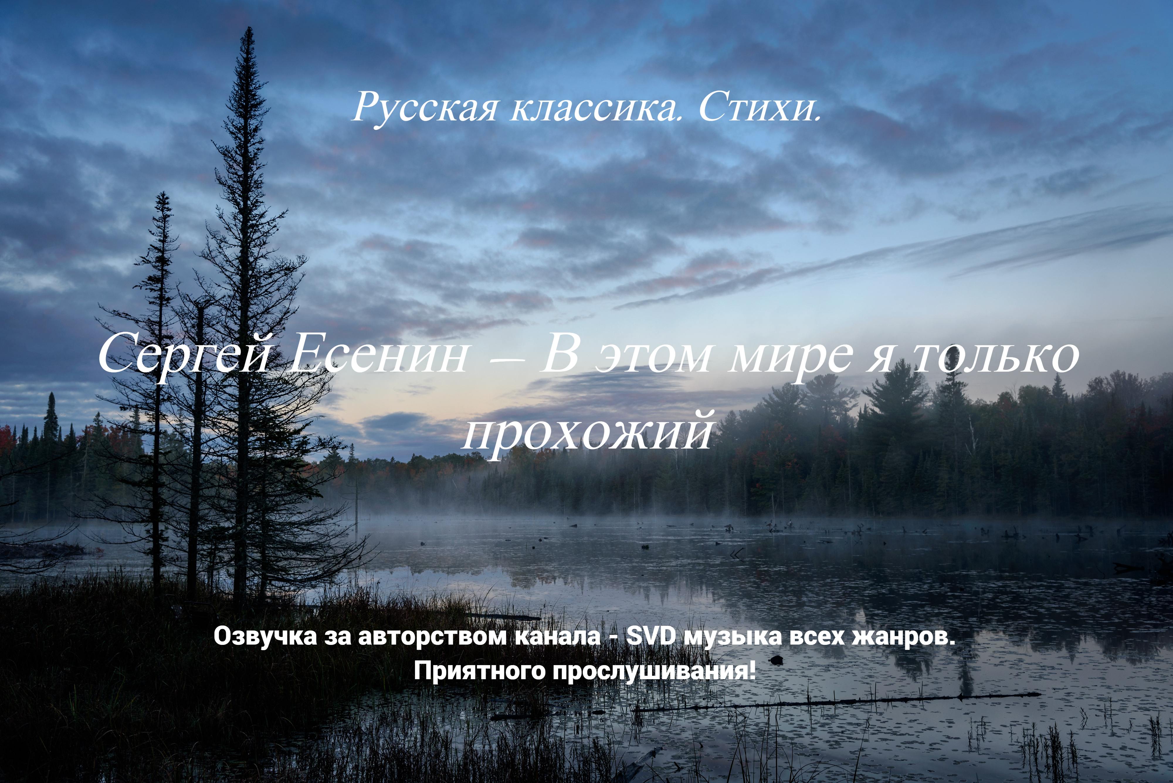 Задумалась дорога есенин. Стихотворение Есенина в этом мире я только прохожий. Стих в этом мире я только прохожий. В этом мире я только прохожий Есенин стих.