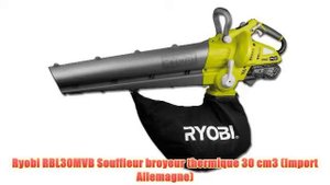 empfehlenswert Ryobi RBL30MVB Souffleur broyeur thermique 30 cm3 (Import Allemagne) 2014