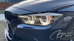 BMW F30 F31 LCI LED Adaptive Headlights Retrofit Install Upgrade + Apple Carplay!