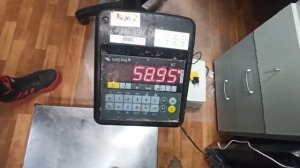 Настройка весов Мера ПВм-3/150. Весы показывают перегрузку Разблокировка и блокировка клавиатуры.