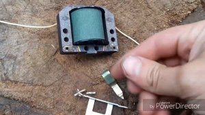 Медь в трансформаторе счетчика. Разбираю трансформатор в металлолом.