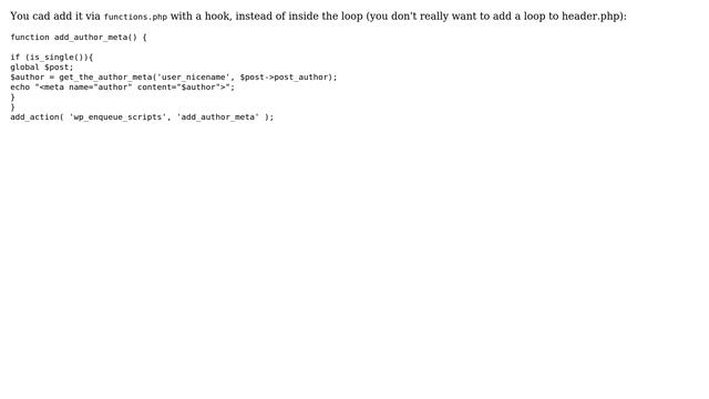 Wordpress: Current post's author name in the author meta tag (3 Solutions!!) смотреть онлайн