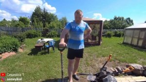 Обзор лопаты FISKARS Solid Prof. Копаю лопатой в пруду на участке, занырнул в пруд проверить глубин