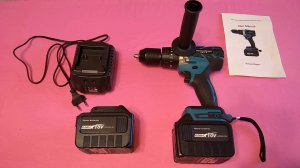 Мощный безщеточный шуруповёрт с Алиэкспресс. Распаковка посылки. #2