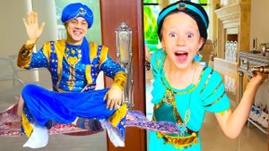 Настя и музыкальное видео для детей про Принцесс