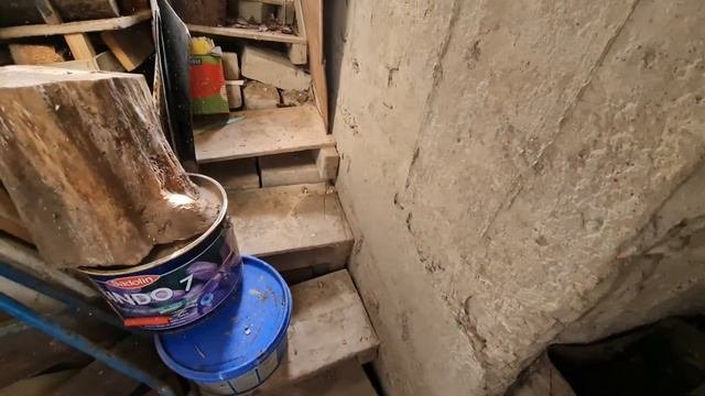 4210 Вода весной в подвале – страшный подвал