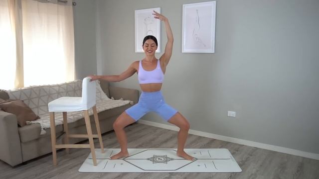 30 MIN CARDIO BARRE & PILATES || At-Home Full Body Workout смотреть онлайн